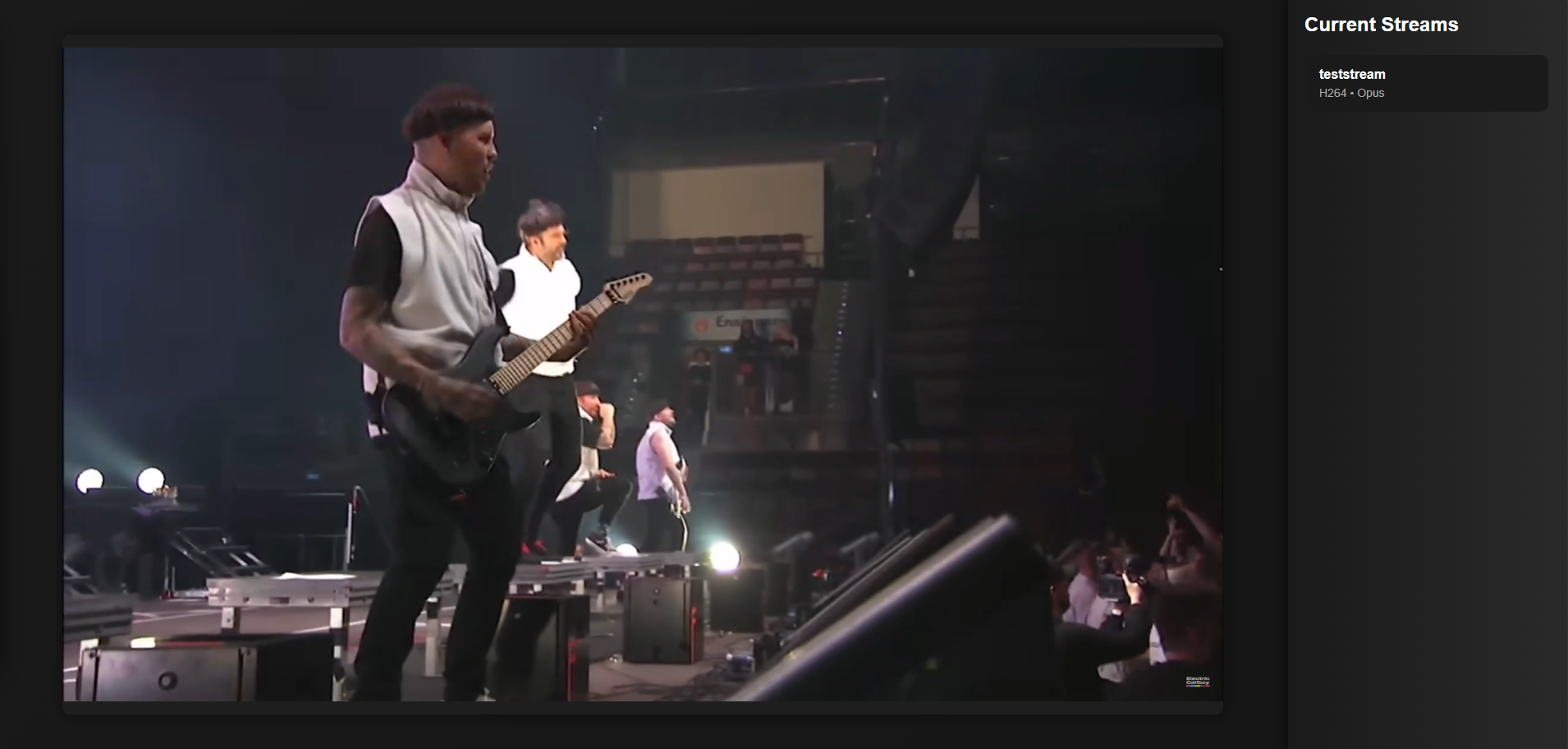 Live event streaming